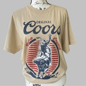 Coors Rodeo Legend Graphic T-Shirt Tee Luv NWT Cowboy Western Men’s Medium